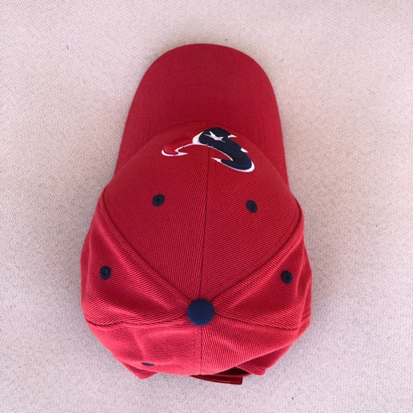 NFL Onfield Rebook Houston Texans Red Blue White Adjustable Back Strap Hat Cap - Picture 4 of 13